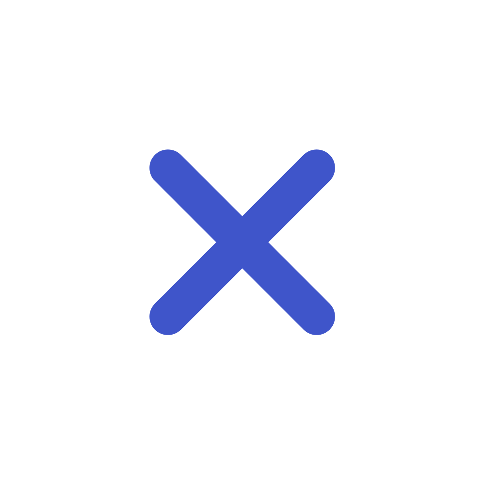 Cross mark